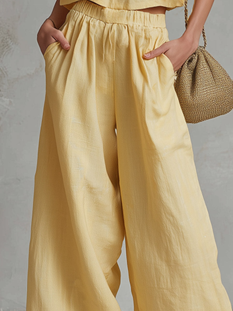 Conjunto Pantalón Lino