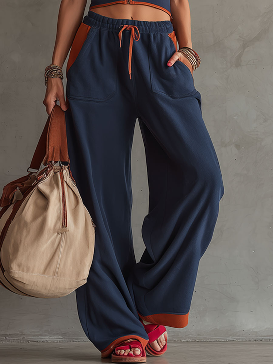 Conjunto Azul Marino Casual