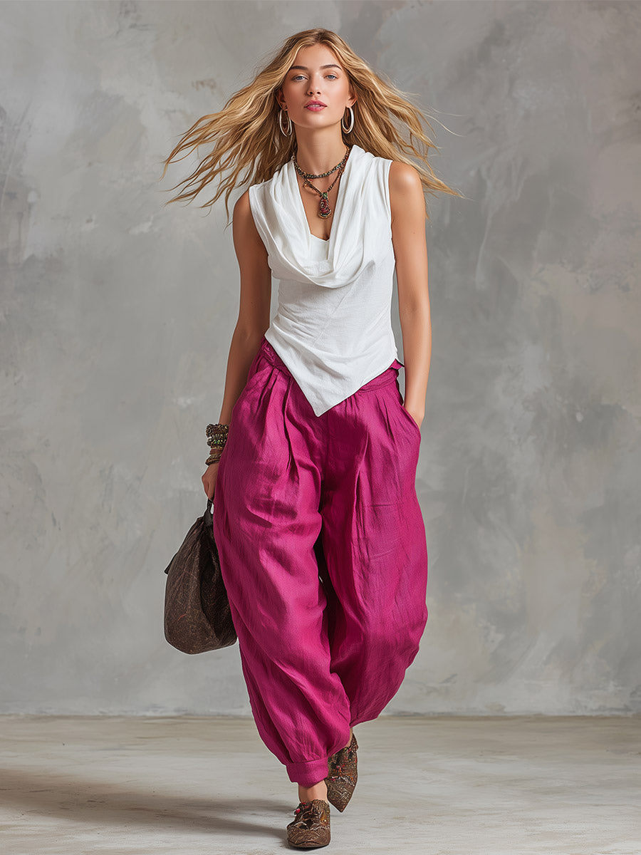Conjunto Fucsia Elegante