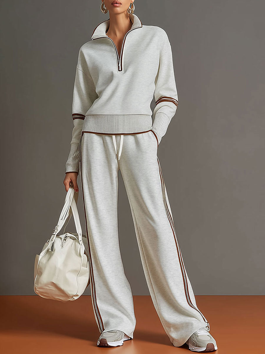 Conjunto Gris Casual