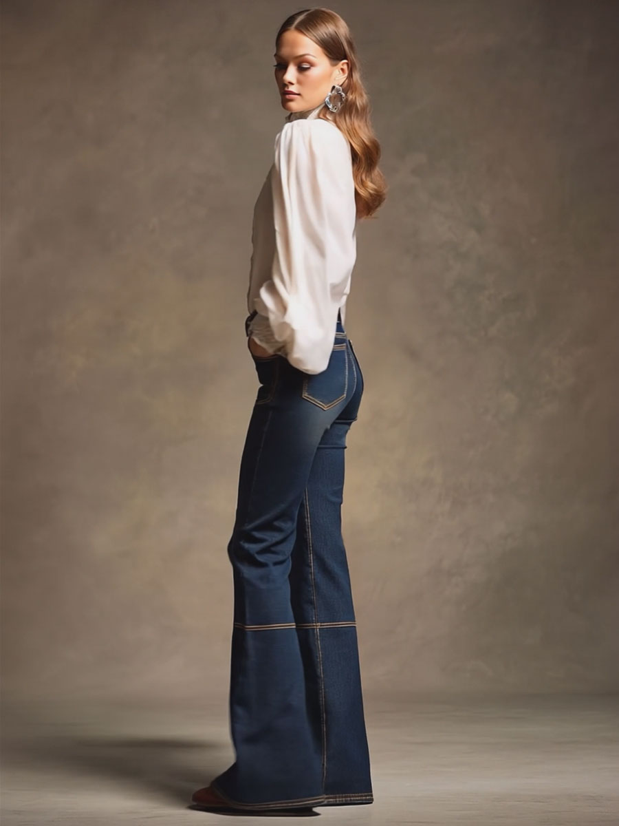 Jeans Náuticos Marrón