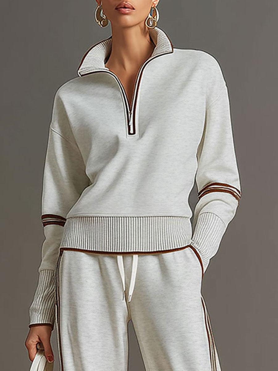 Conjunto Gris Casual
