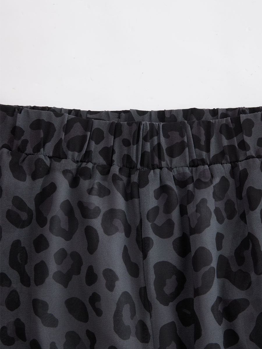 Conjunto Leopardo Chic