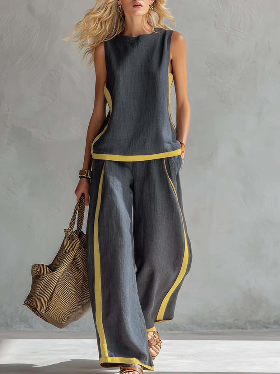 Conjunto Gris Elegante
