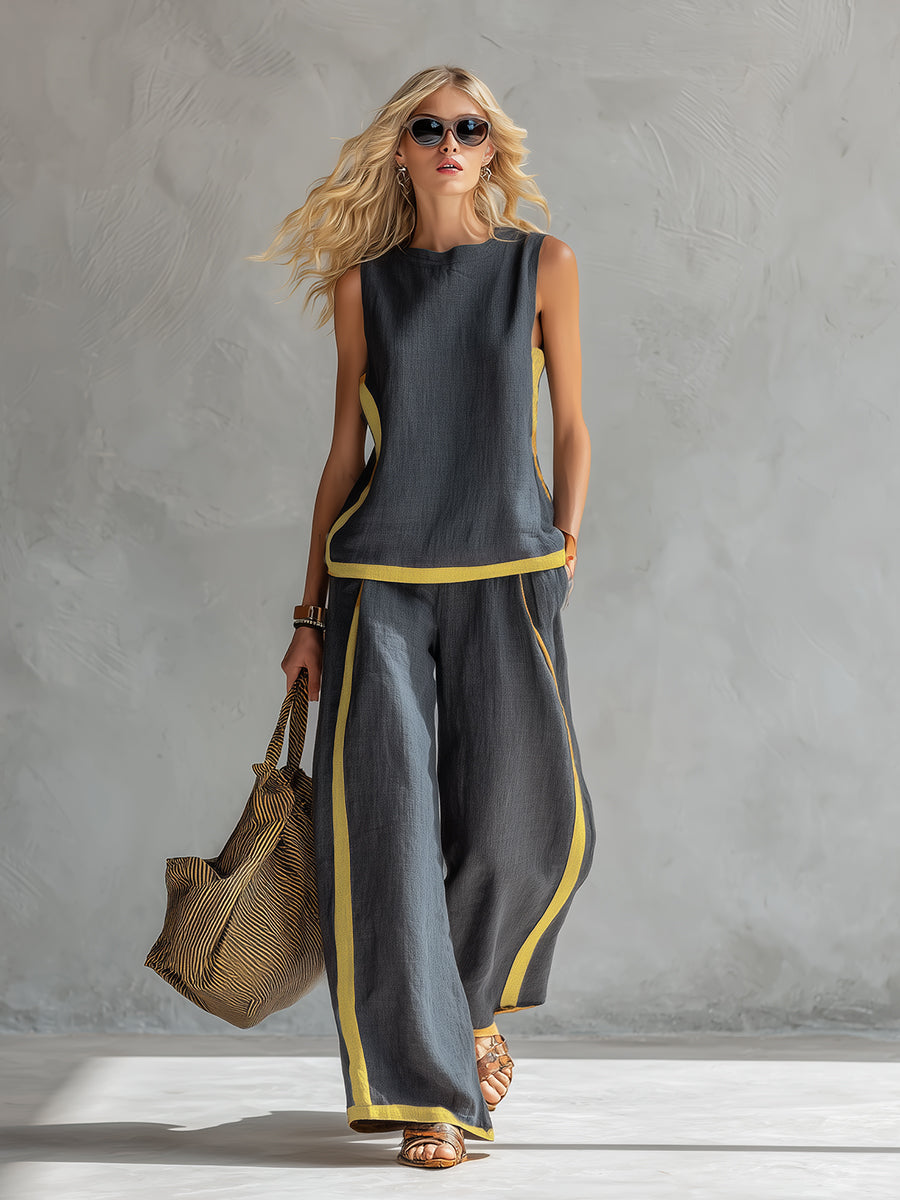 Conjunto Gris Elegante