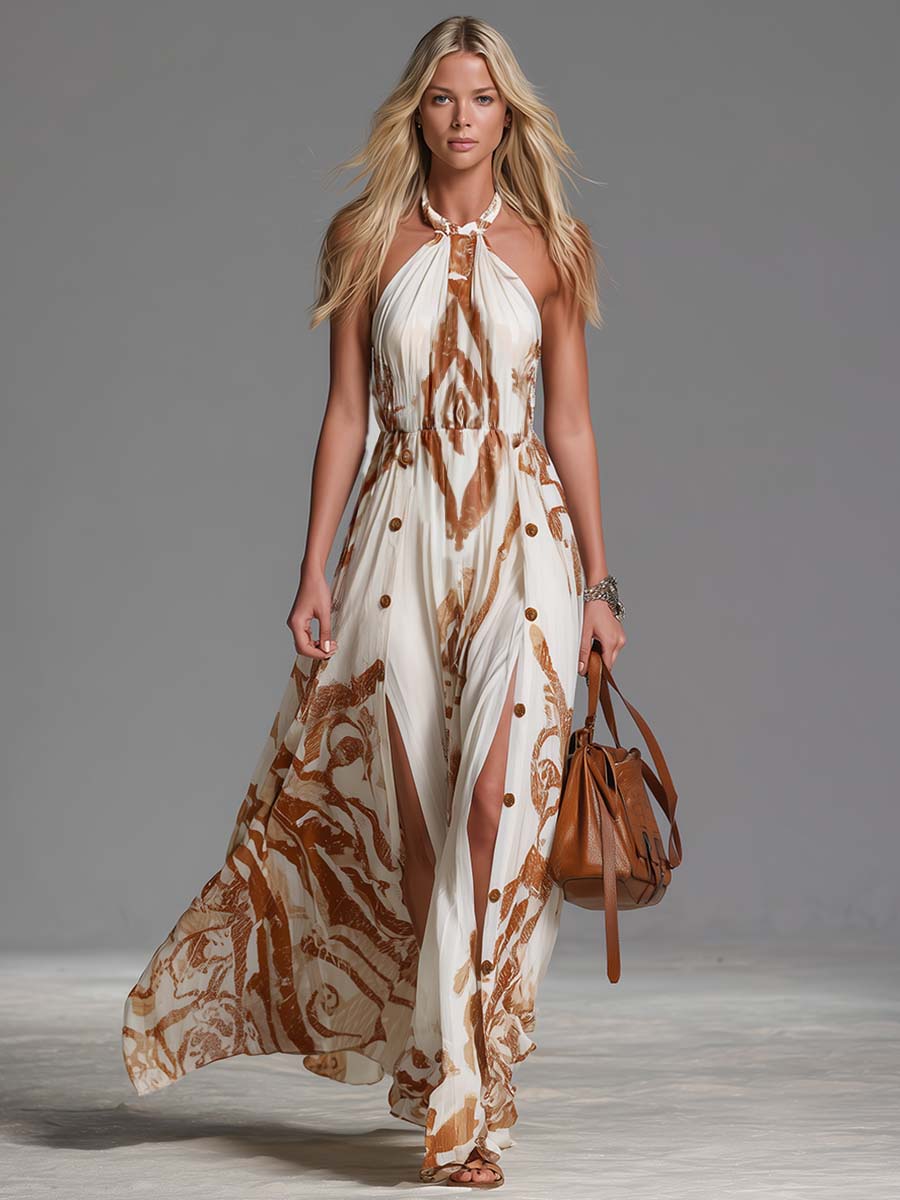 Vestido Maxi Boho Western
