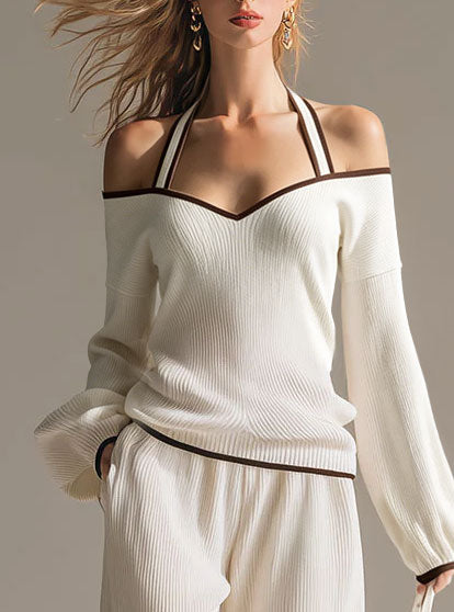 Conjunto Halter Blanco