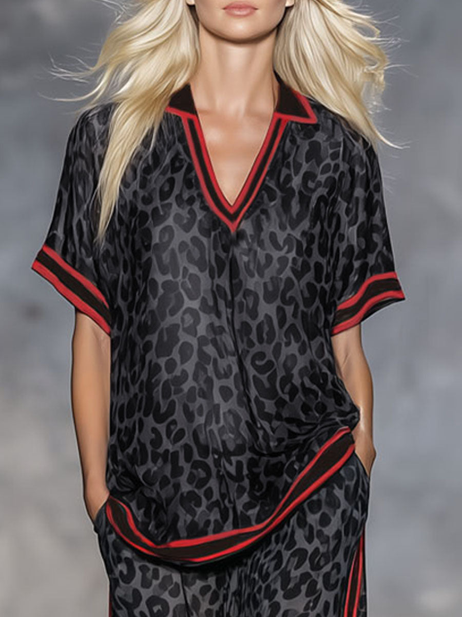 Conjunto Leopardo Chic