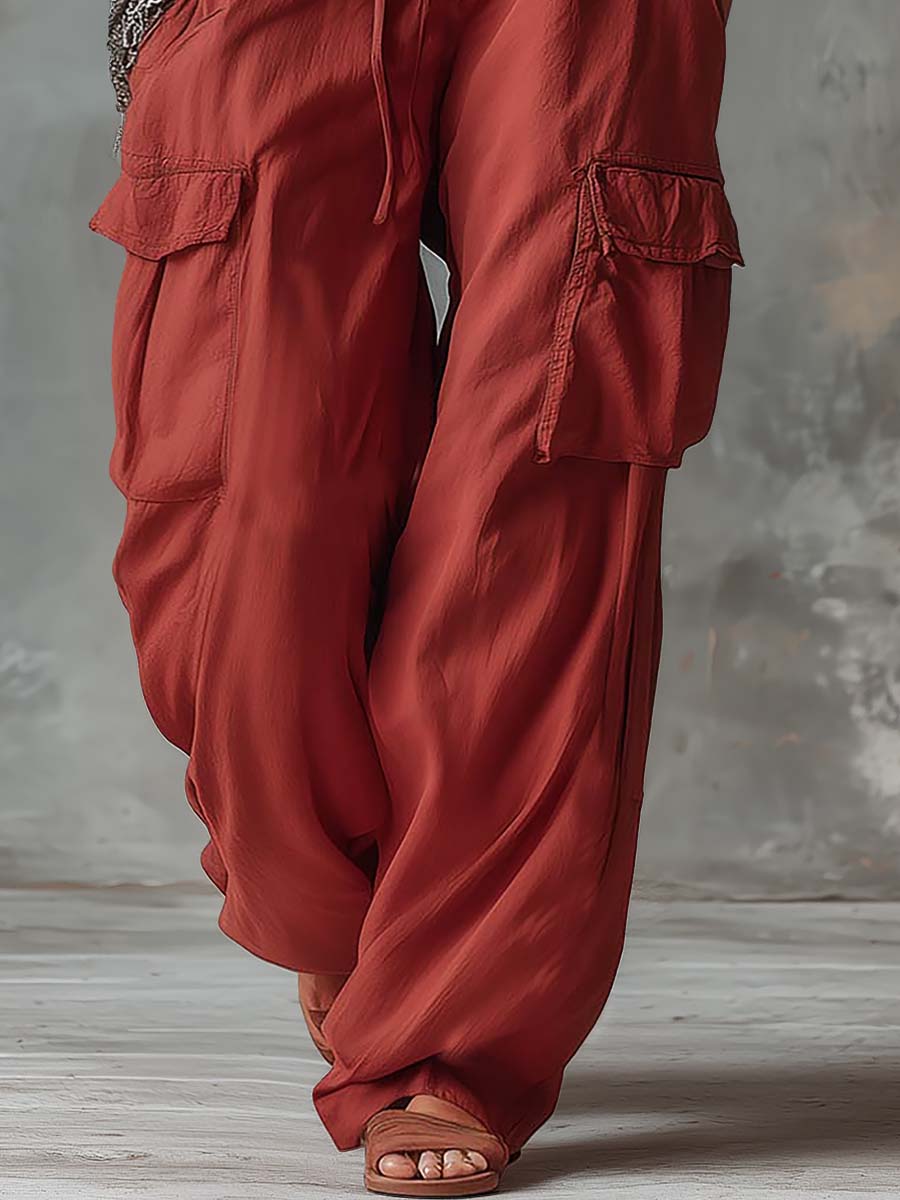 Pantalón Rojo Casual