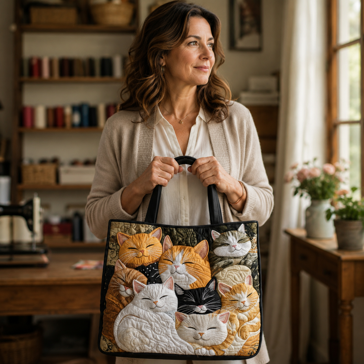 Bolso Artesanal | Gatitos Dormidos