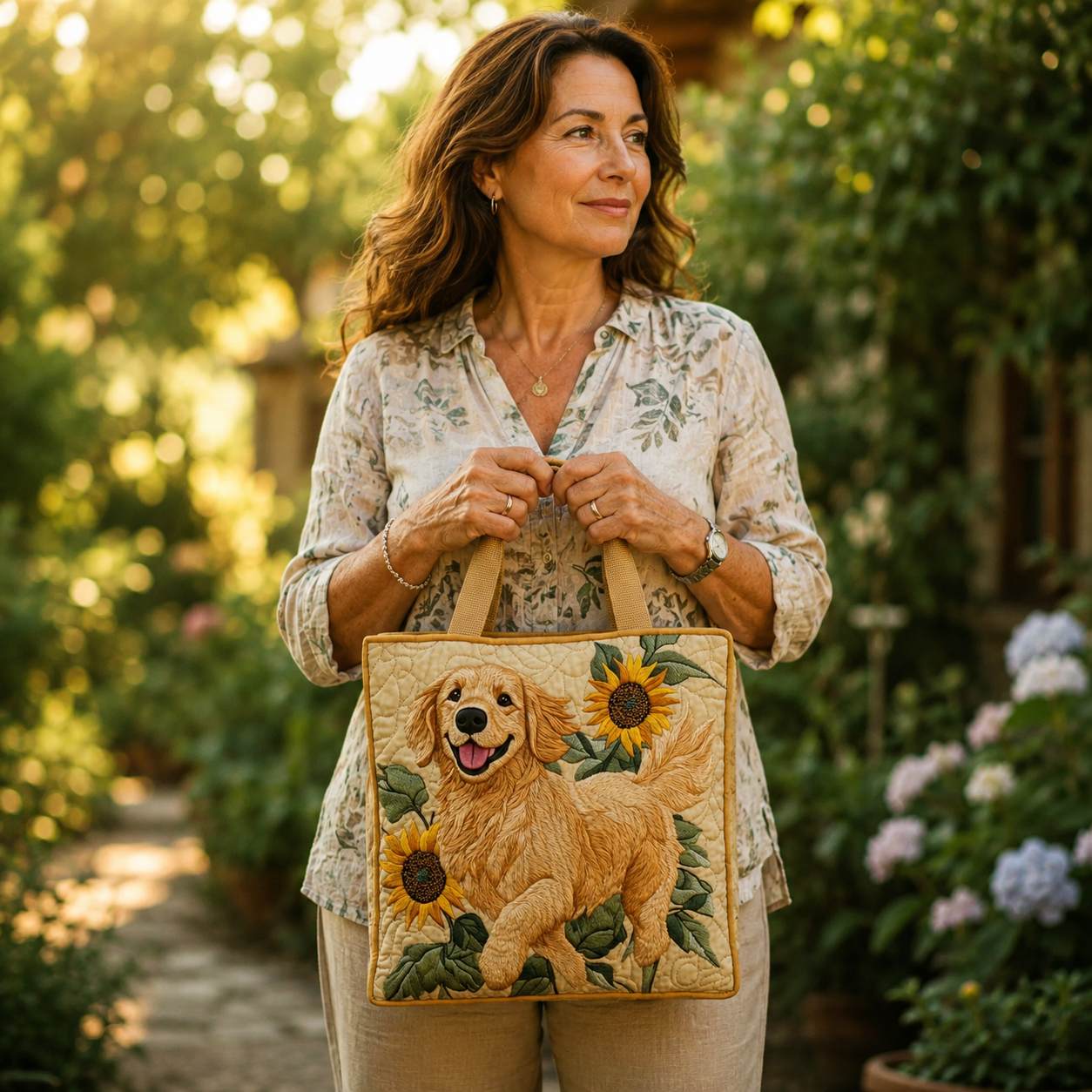 Bolso Artesanal | Golden Retriever