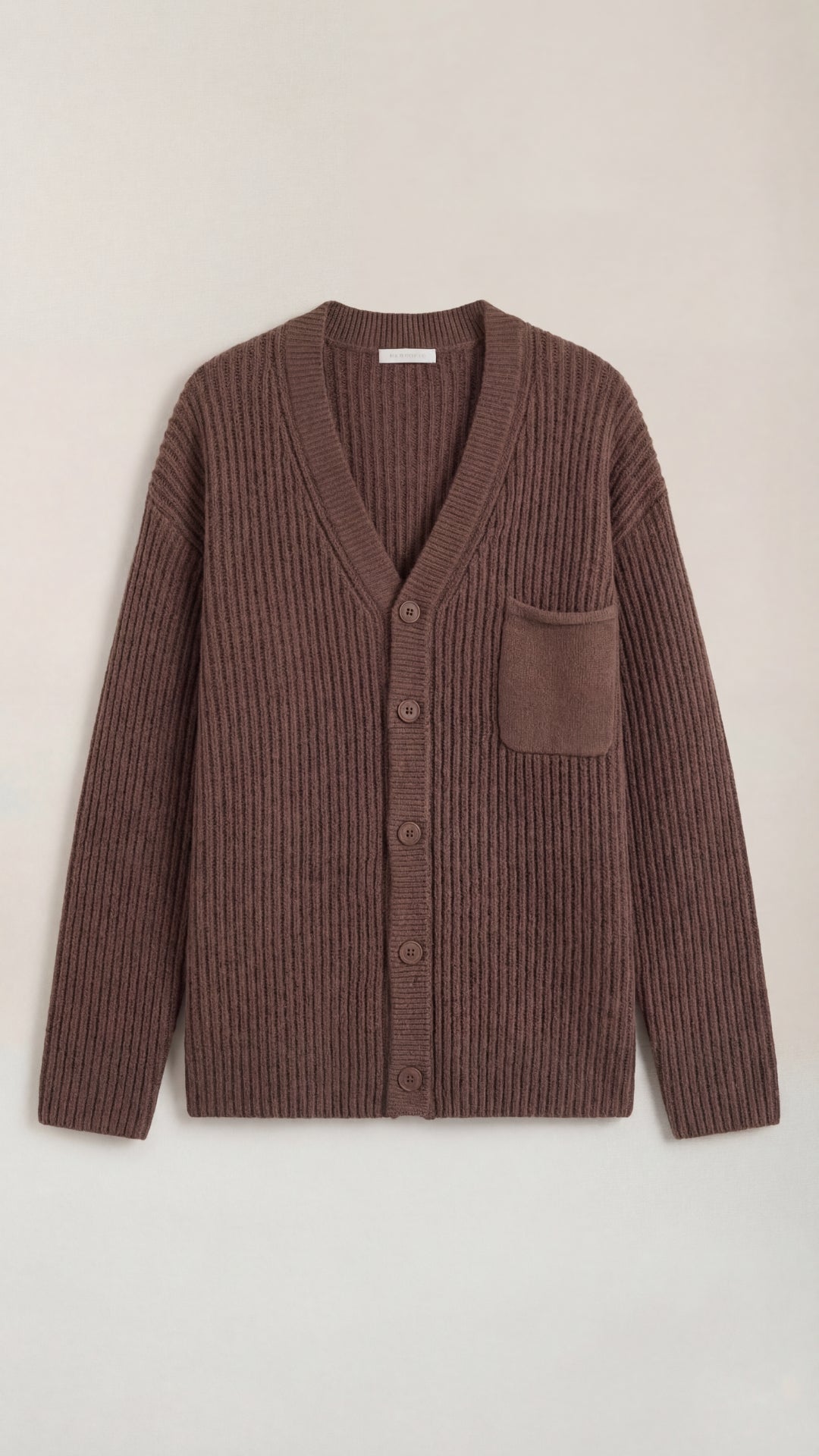 Cárdigan oversize de punto con textura envolvente