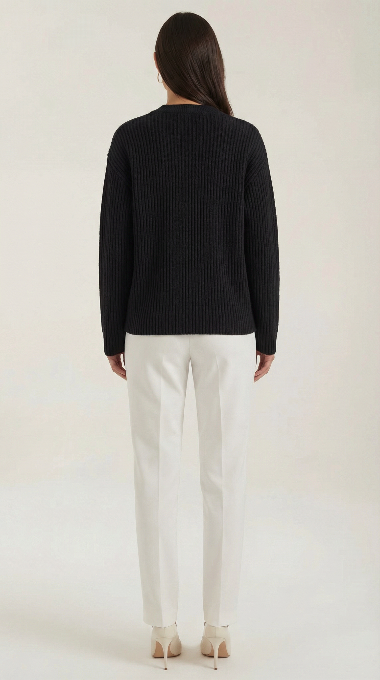 Cárdigan oversize de punto con textura envolvente