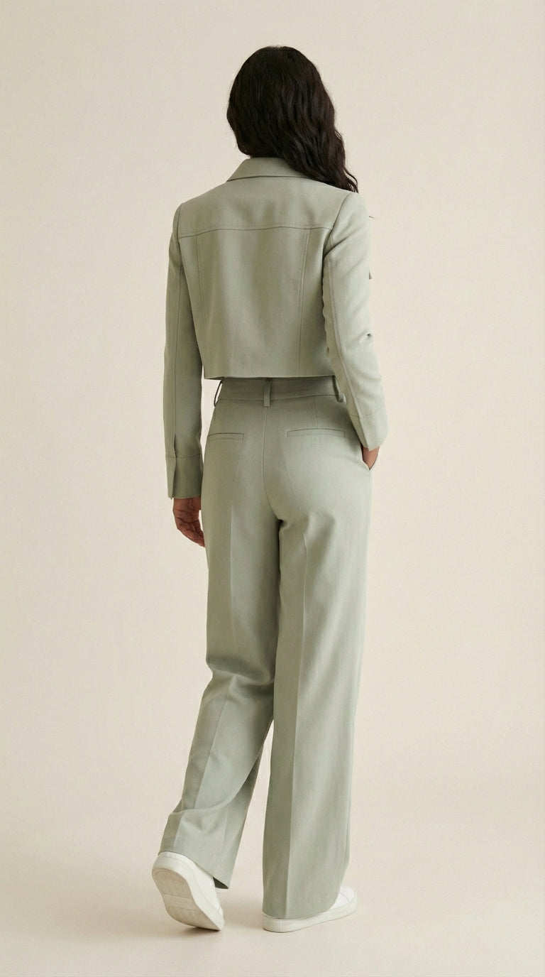 Conjunto lounge de silueta relajada