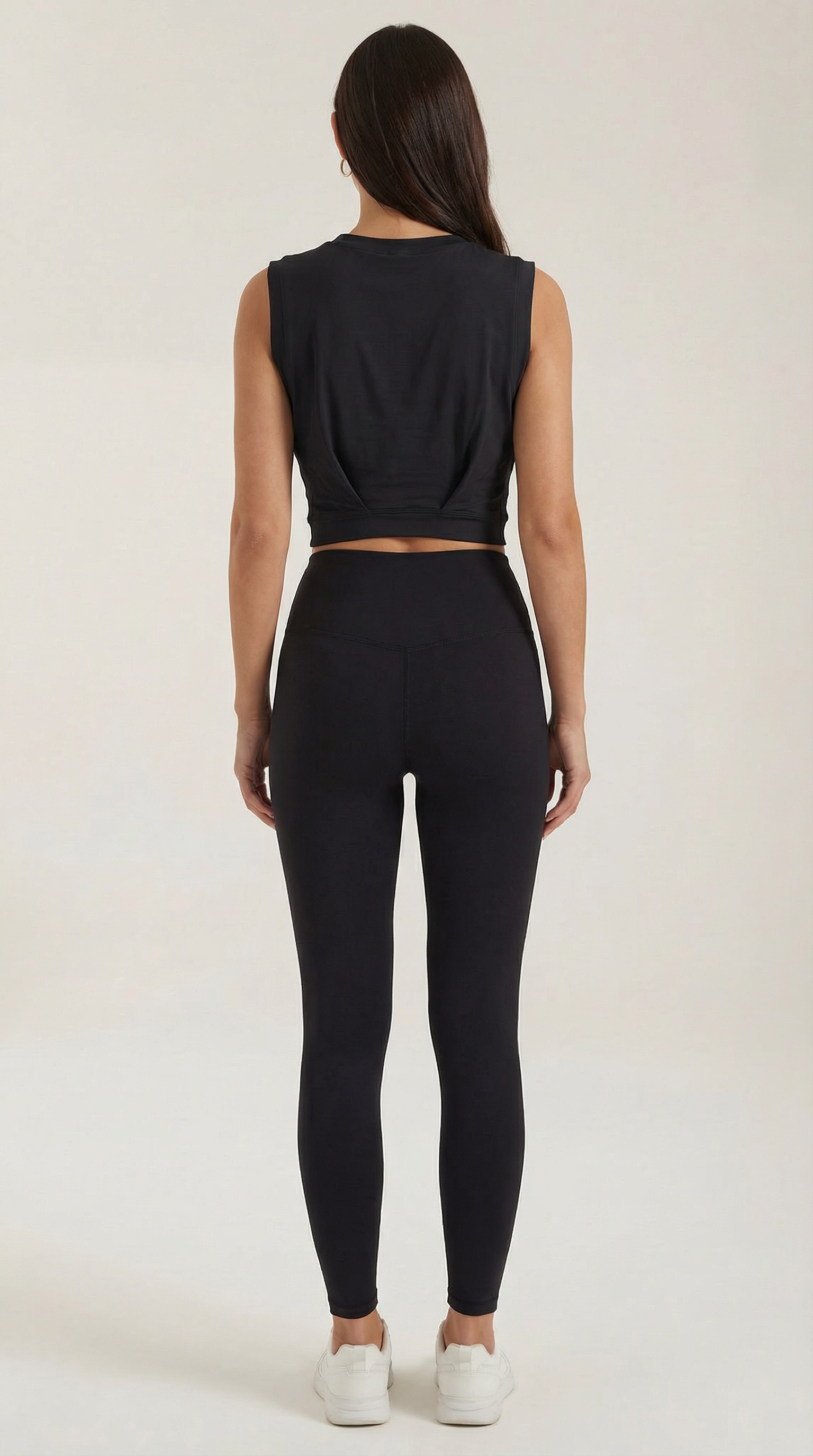Crop top básico de silueta moderna