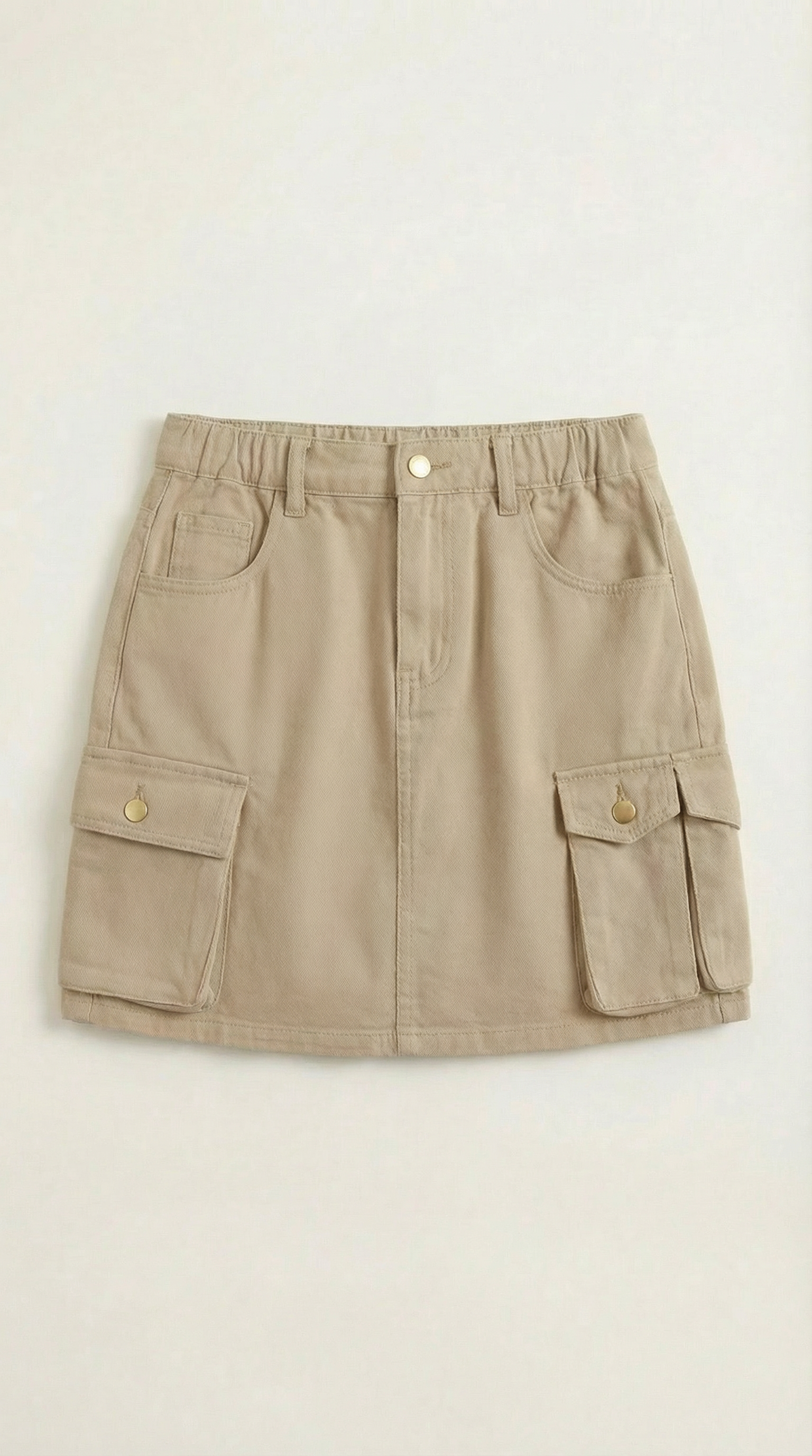 Falda cargo de estilo utilitario moderno