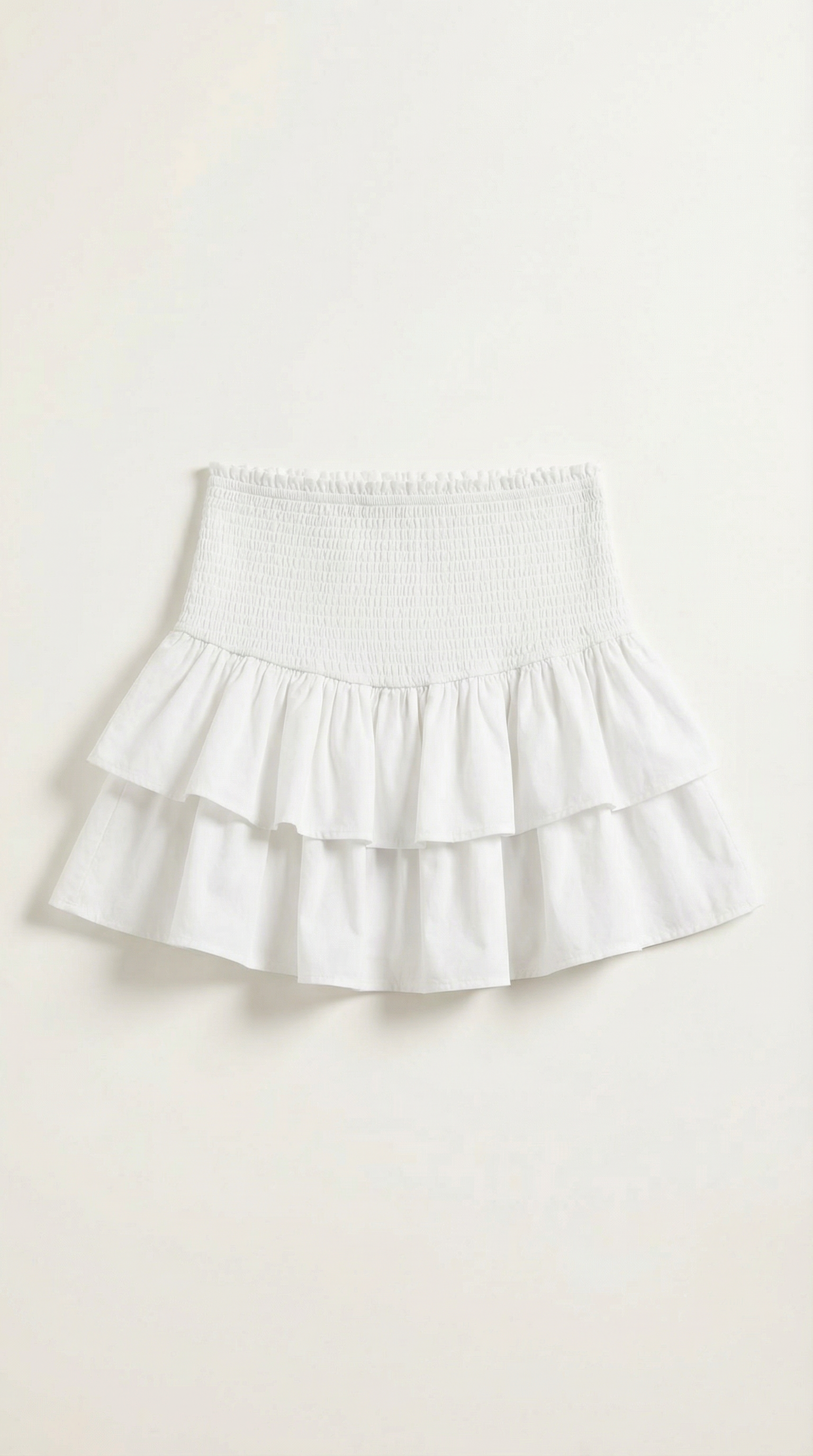 Falda con volantes de inspiración romántica