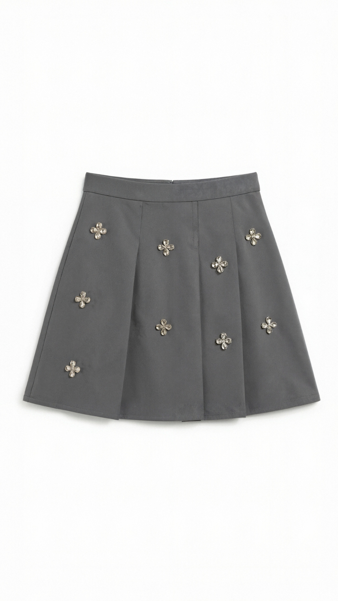 Falda de punto con textura suave y femenina