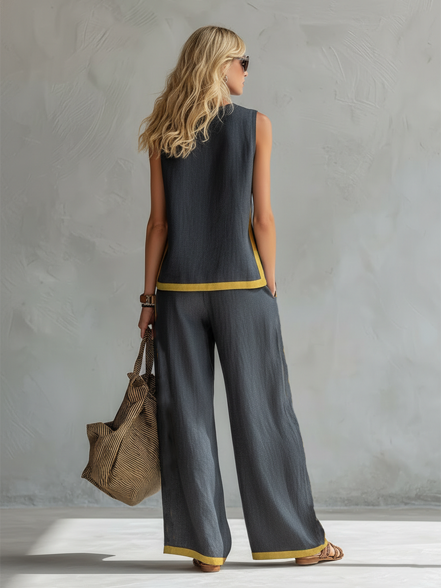 Conjunto Gris Elegante