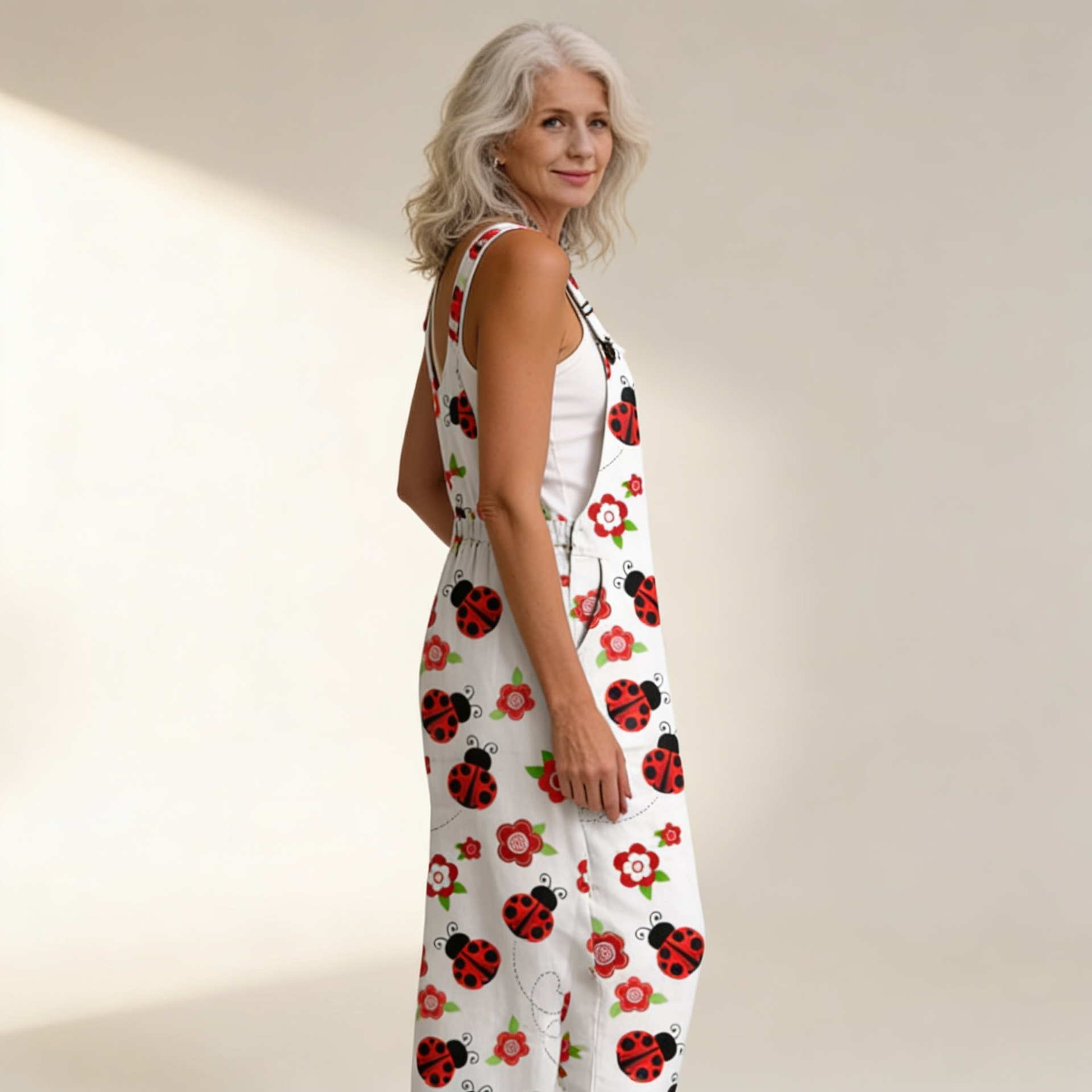 Greta | Peto con luminosas mariquitas