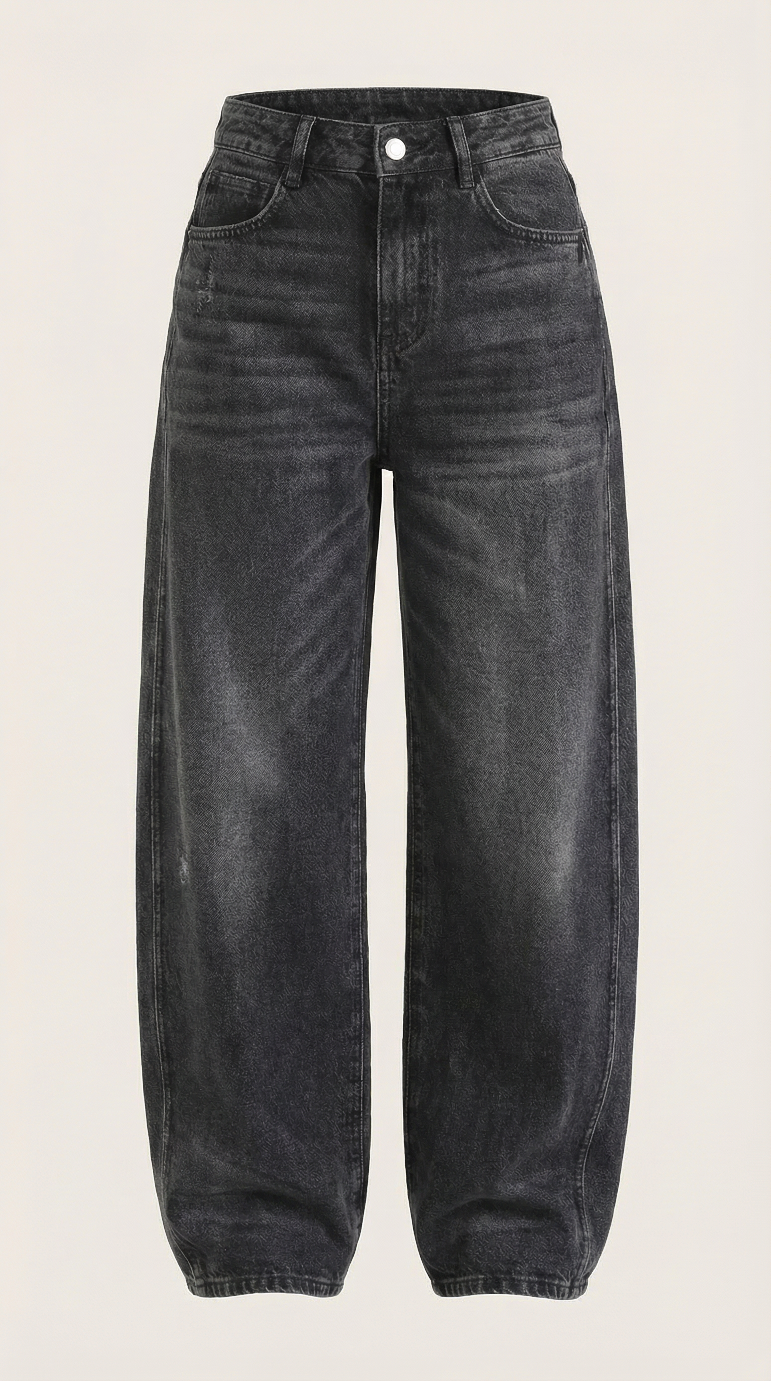 Jeans de pierna ancha de estilo urbano