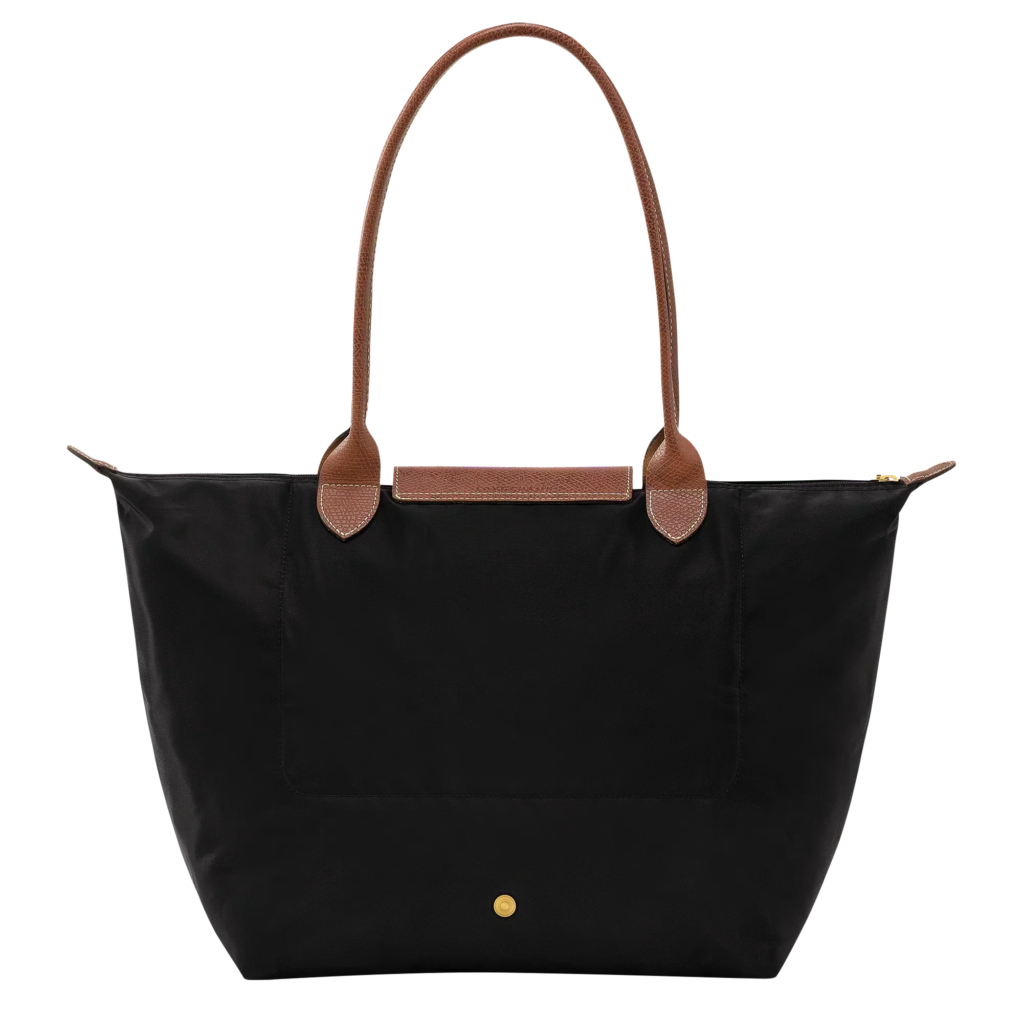 Bolsa Tote Grande Plegable, Negra