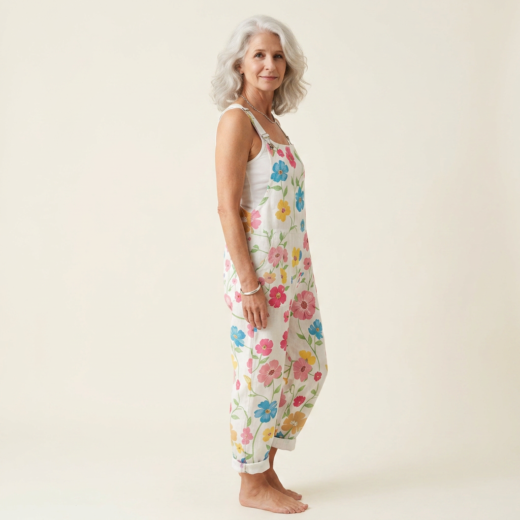 Lydia | Peto con flores de primavera brillantes