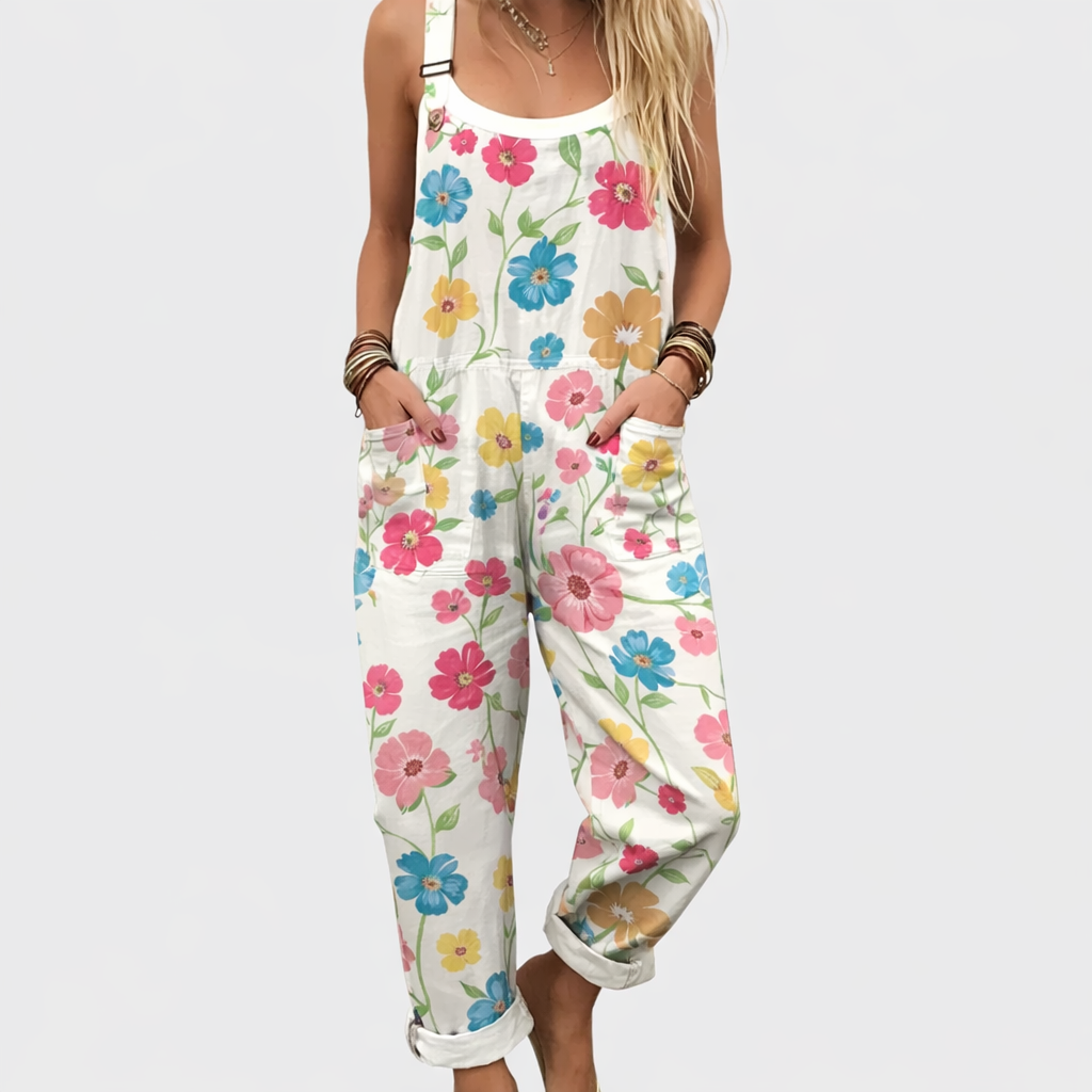 Lydia | Peto con flores de primavera brillantes