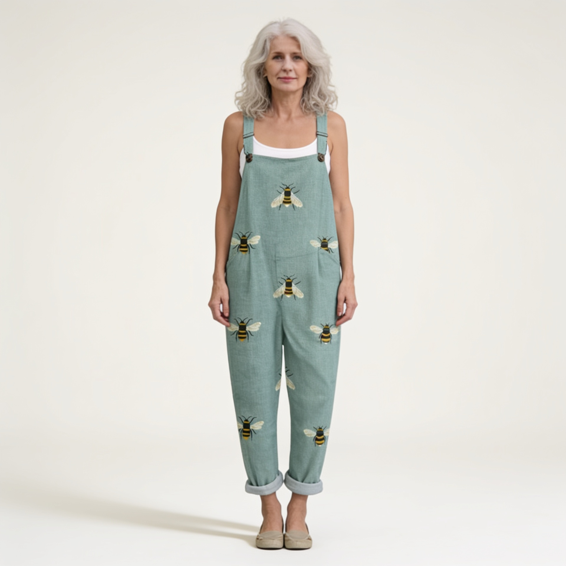 Maxime | Peto con motivo de abejas y naturaleza fresca