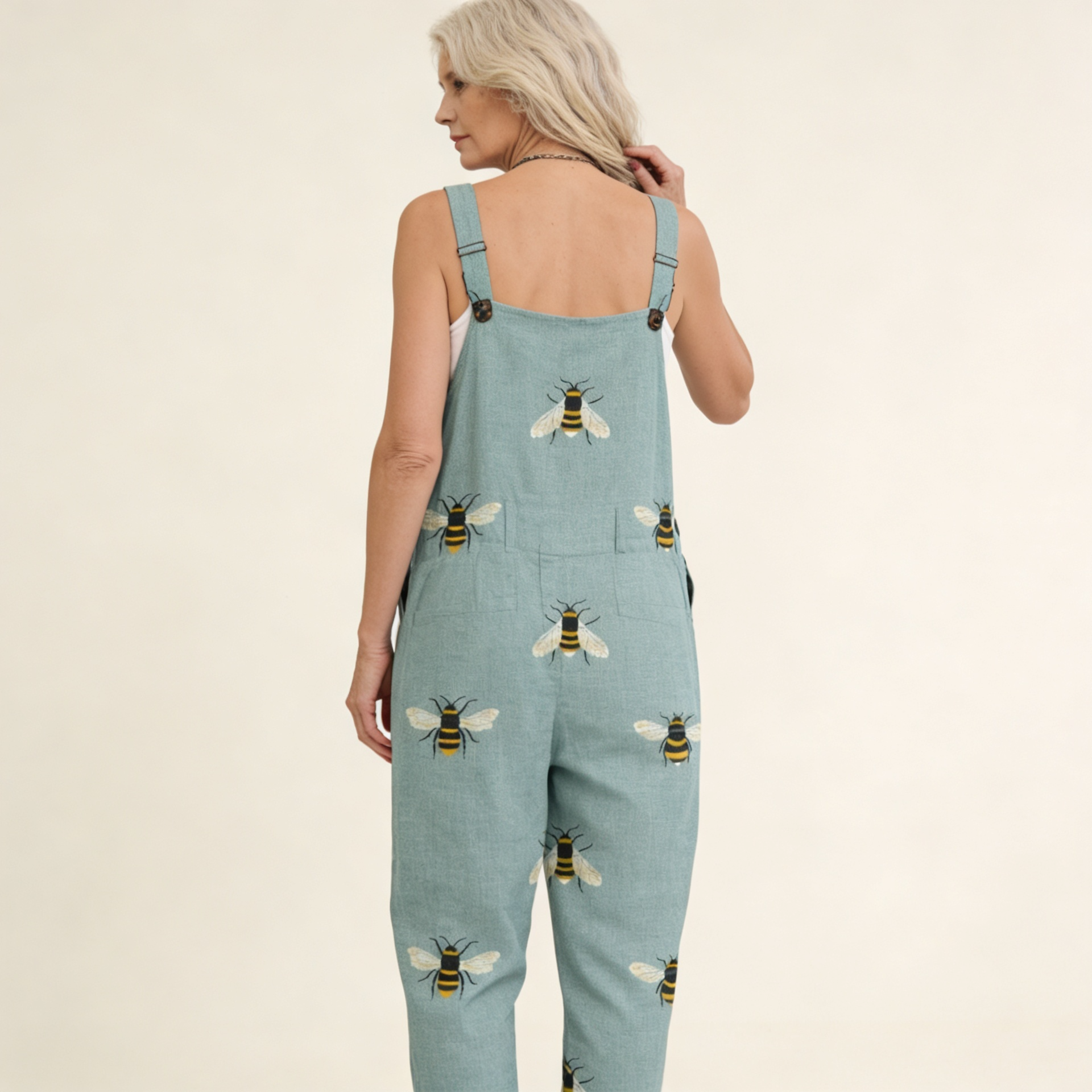 Maxime | Peto con motivo de abejas y naturaleza fresca