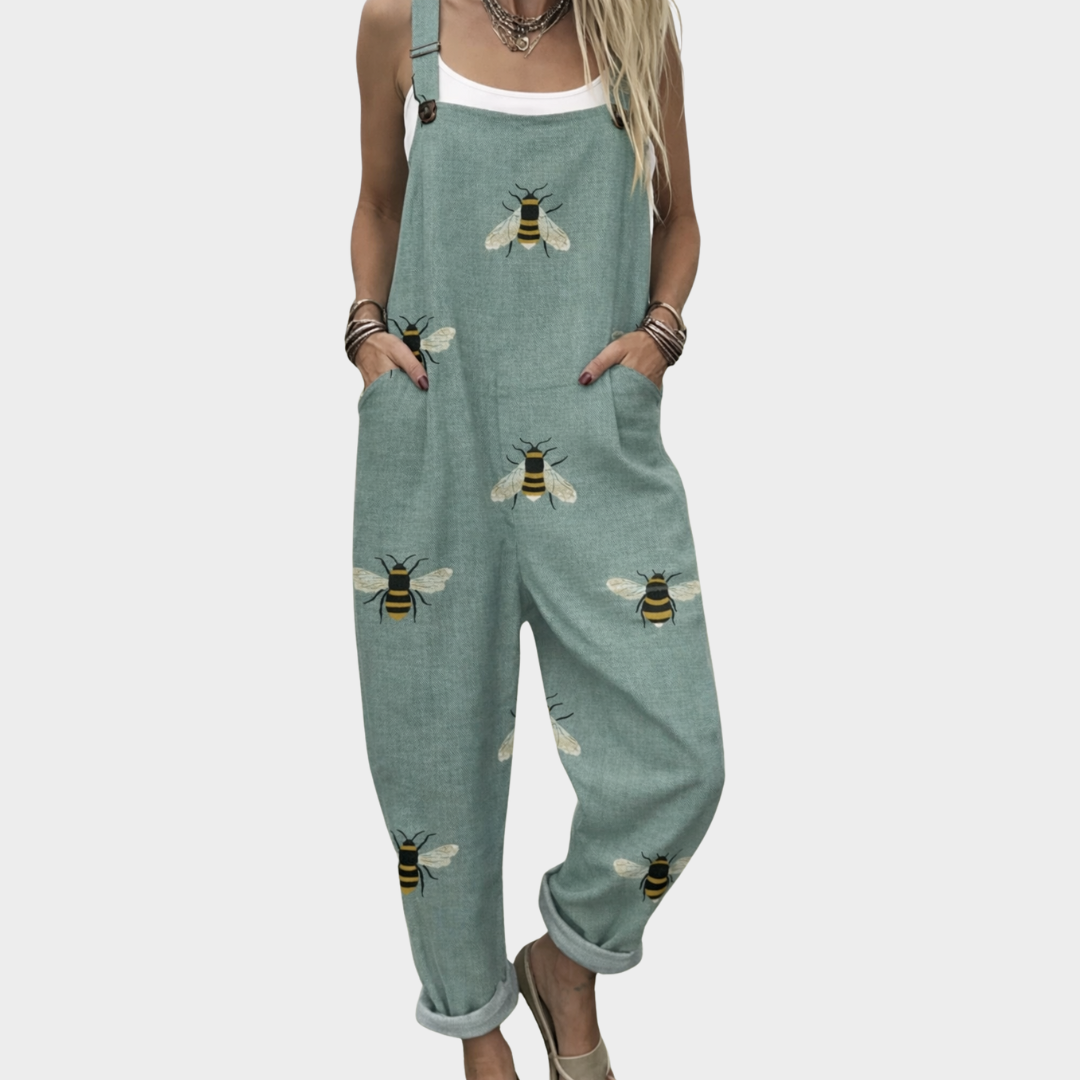Maxime | Peto con motivo de abejas y naturaleza fresca