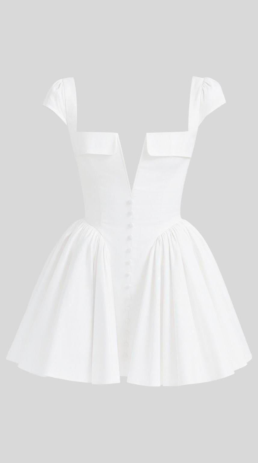 Minivestido corte femenino versátil