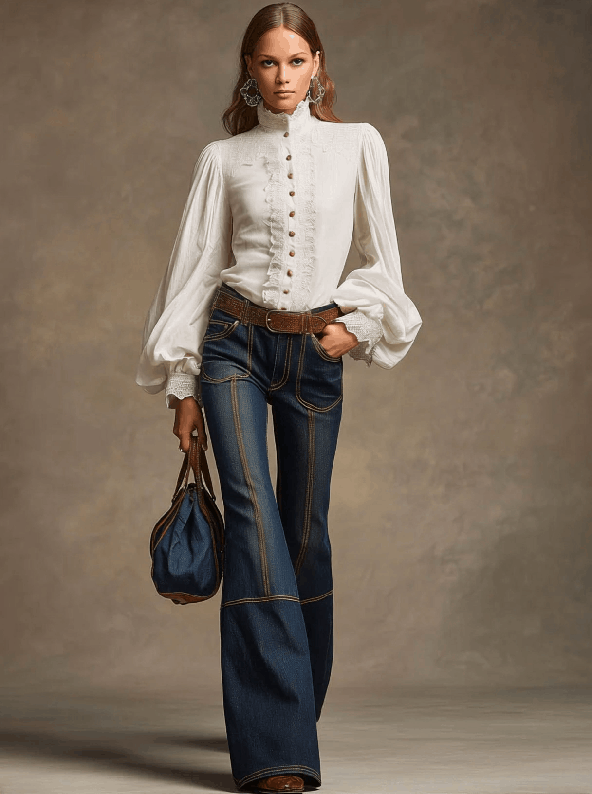Jeans Náuticos Marrón