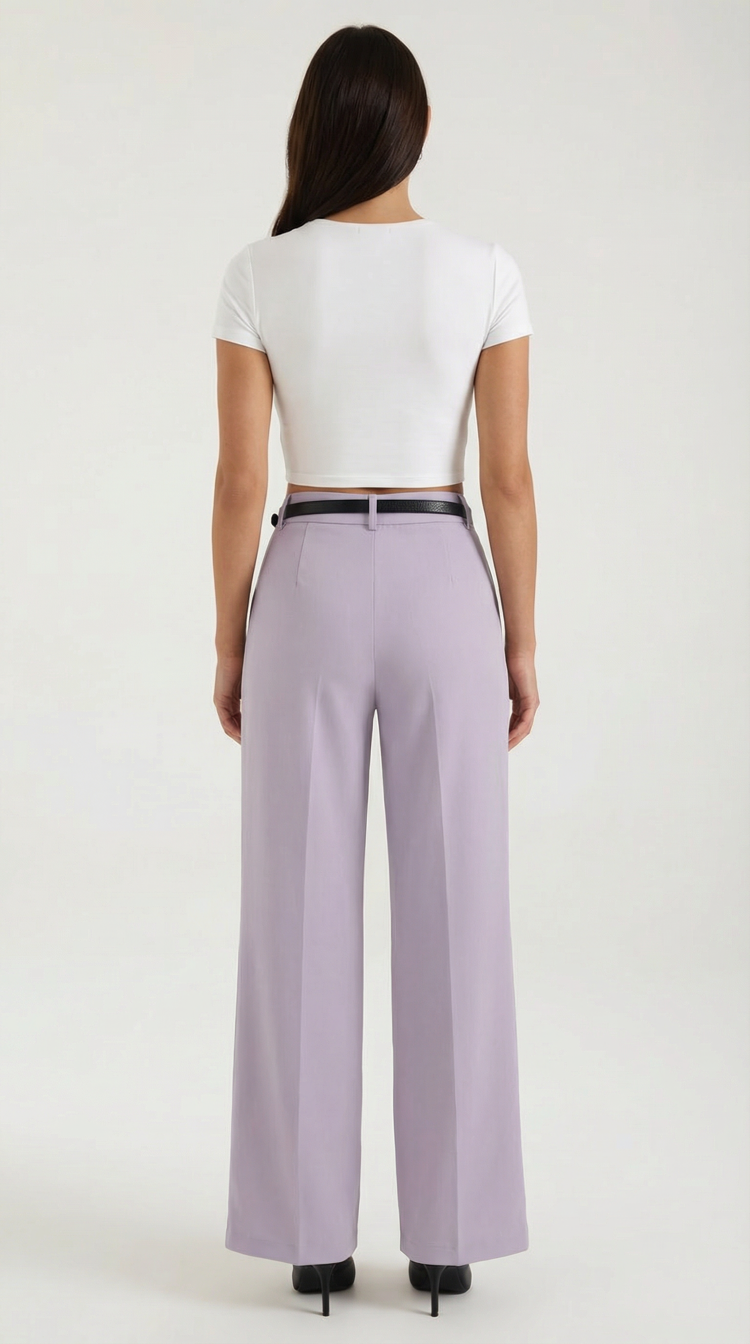 Pantalón ancho de tejido fluido
