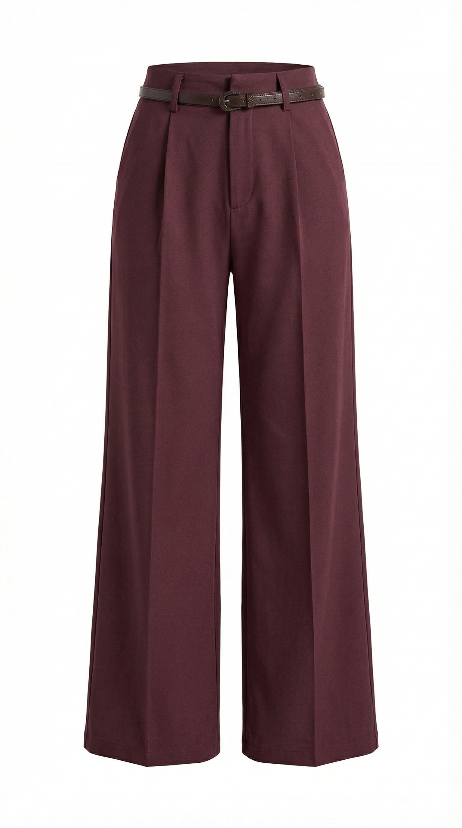 Pantalón ancho de tejido fluido