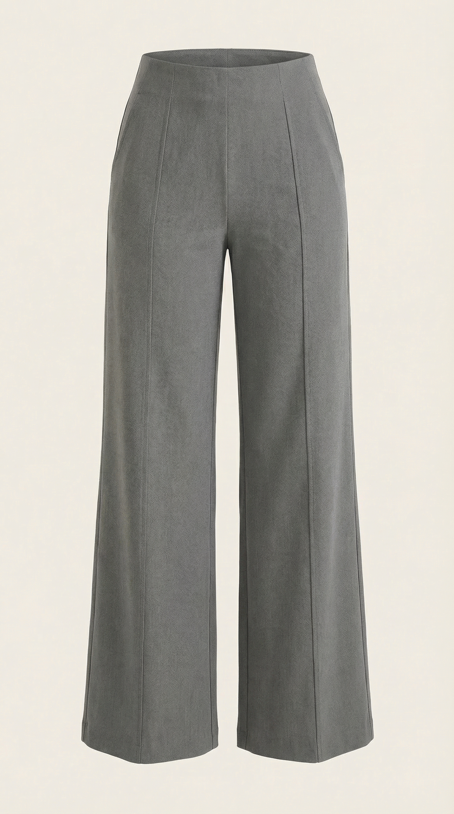 Pantalón baggy de cintura media