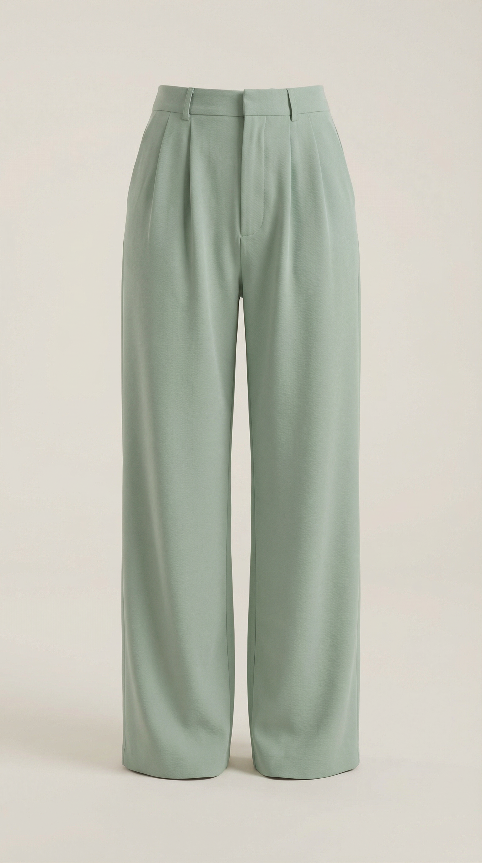 Pantalón de pierna ancha de caída fluida