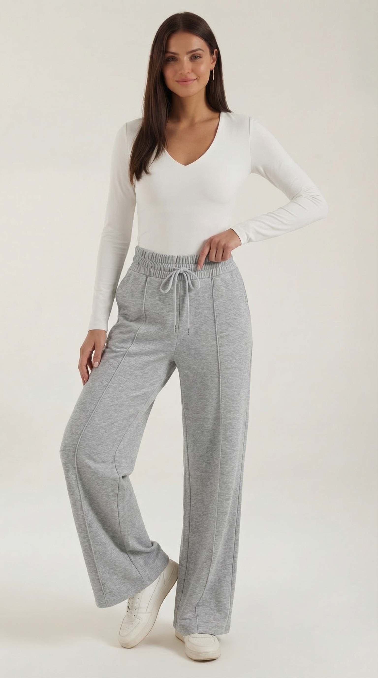 Pantalones ligeros de estilo vacacional