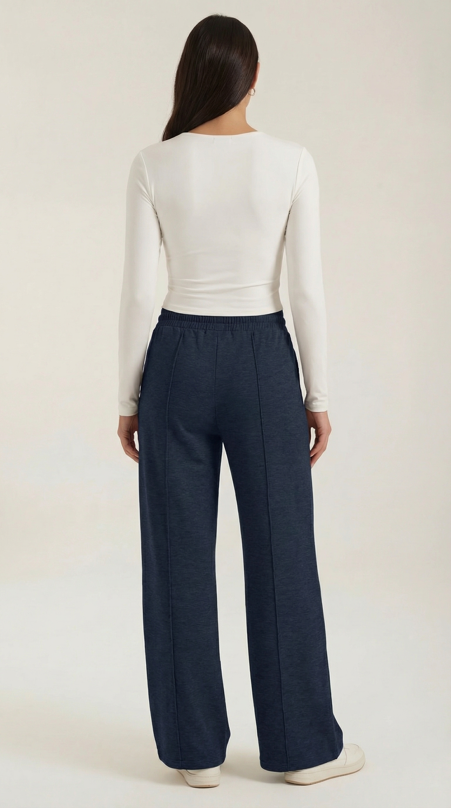 Pantalones ligeros de estilo vacacional