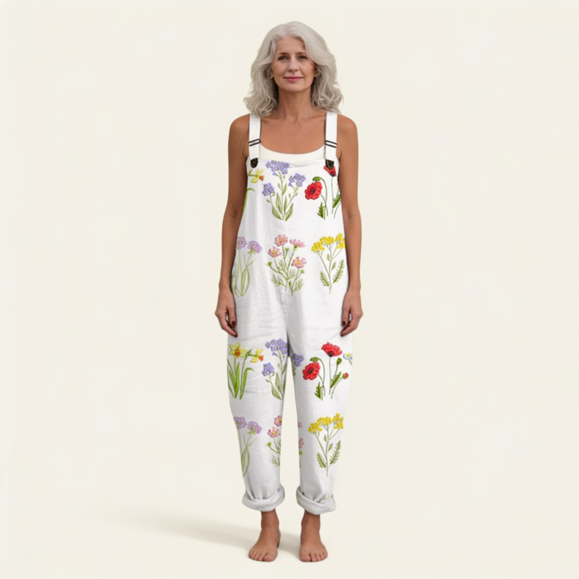 Rebecca | Peto con flores silvestres bohemias