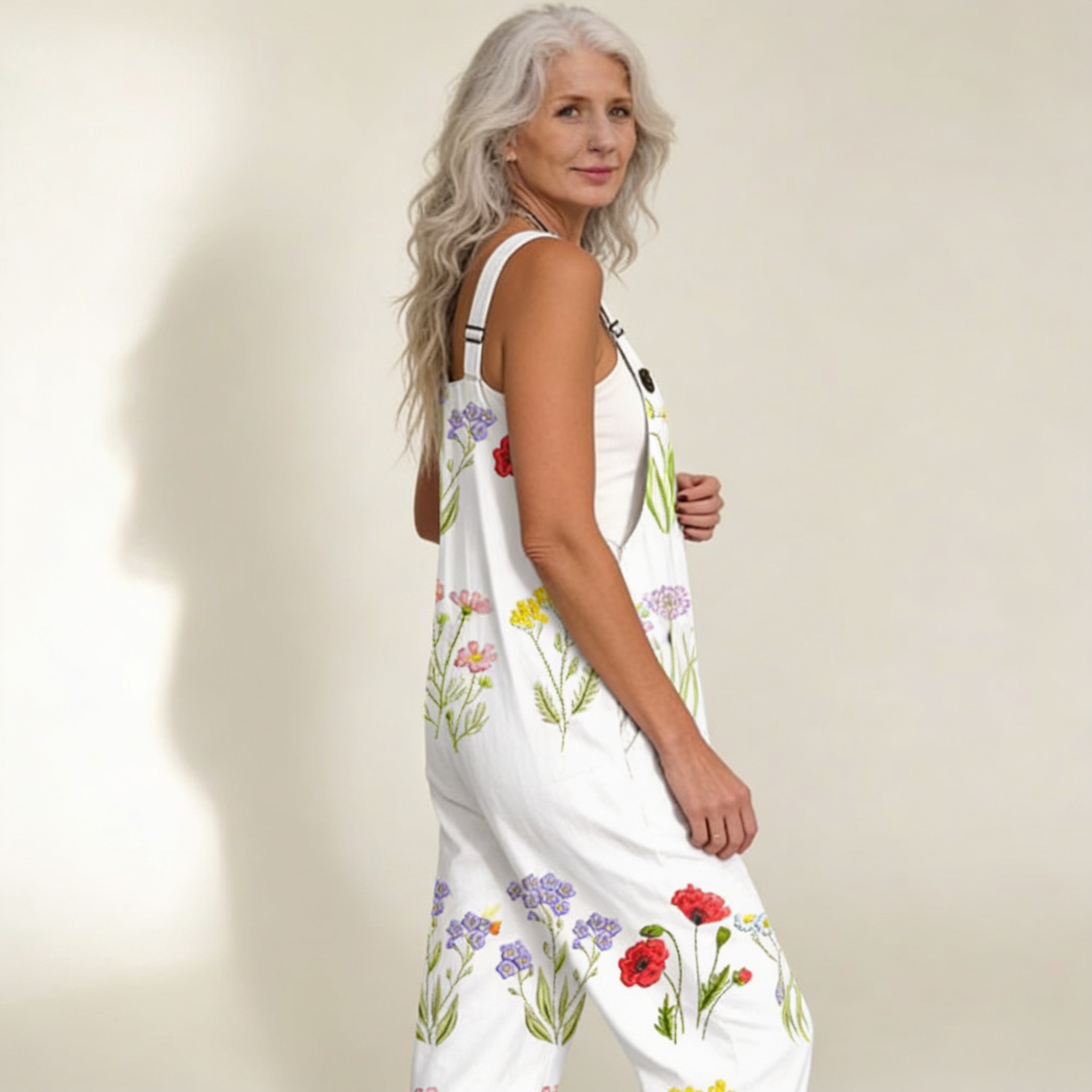 Rebecca | Peto con flores silvestres bohemias