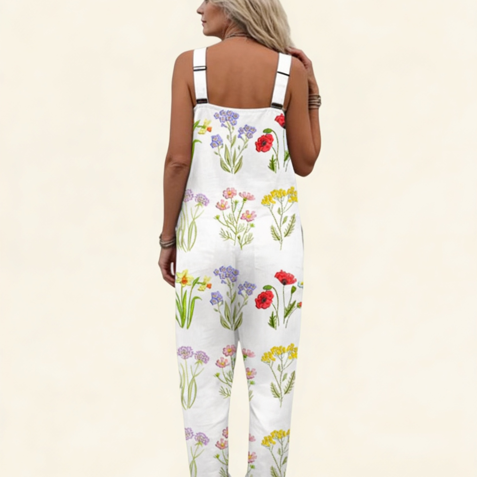 Rebecca | Peto con flores silvestres bohemias