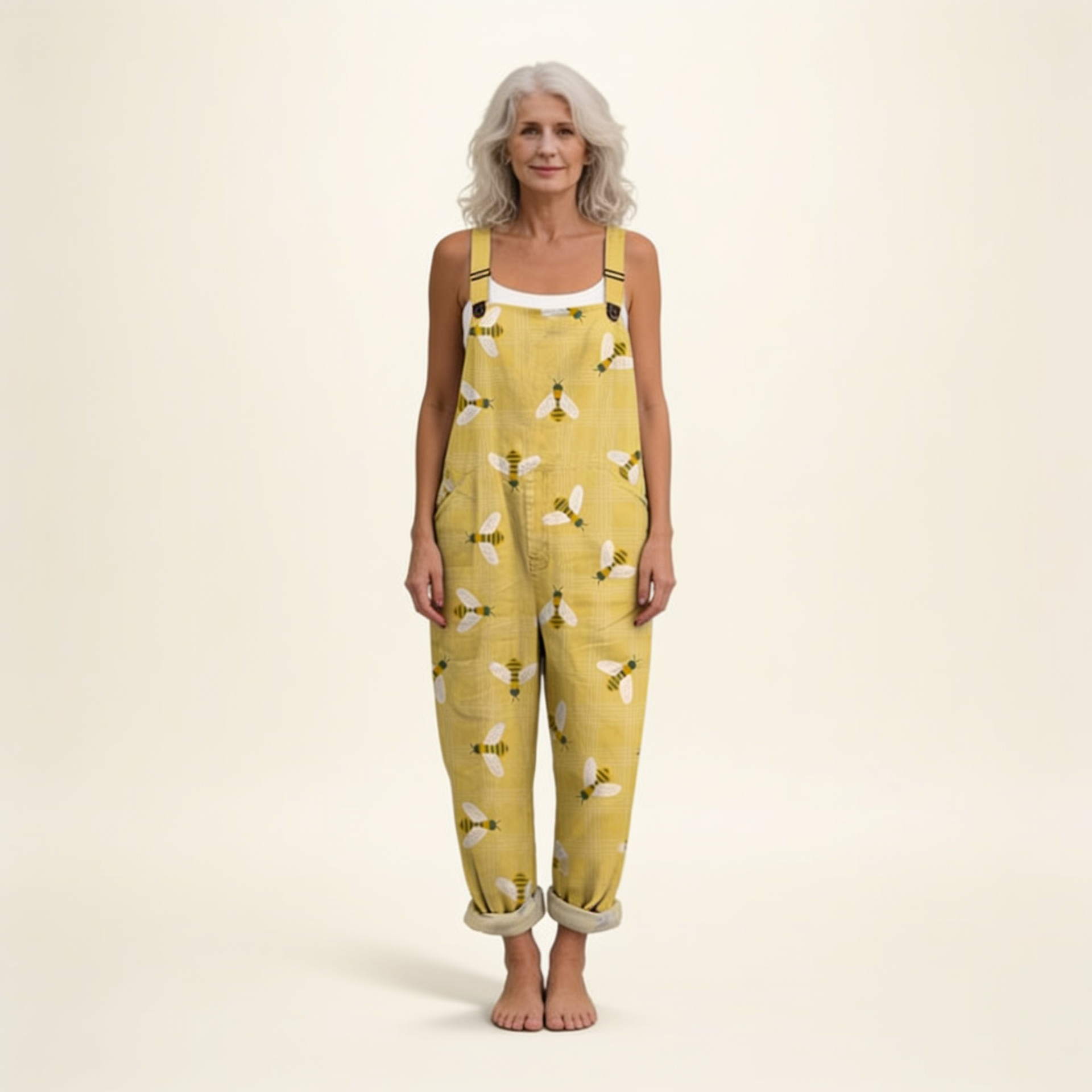 Rebecca | Peto con motivo de sol y abejas