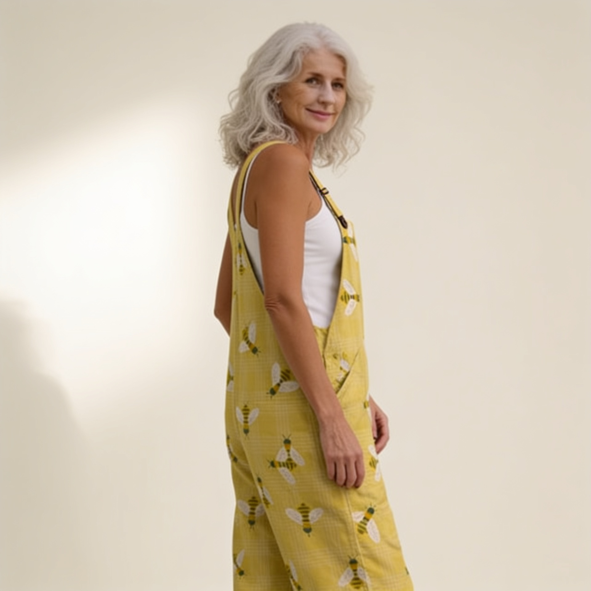 Rebecca | Peto con motivo de sol y abejas