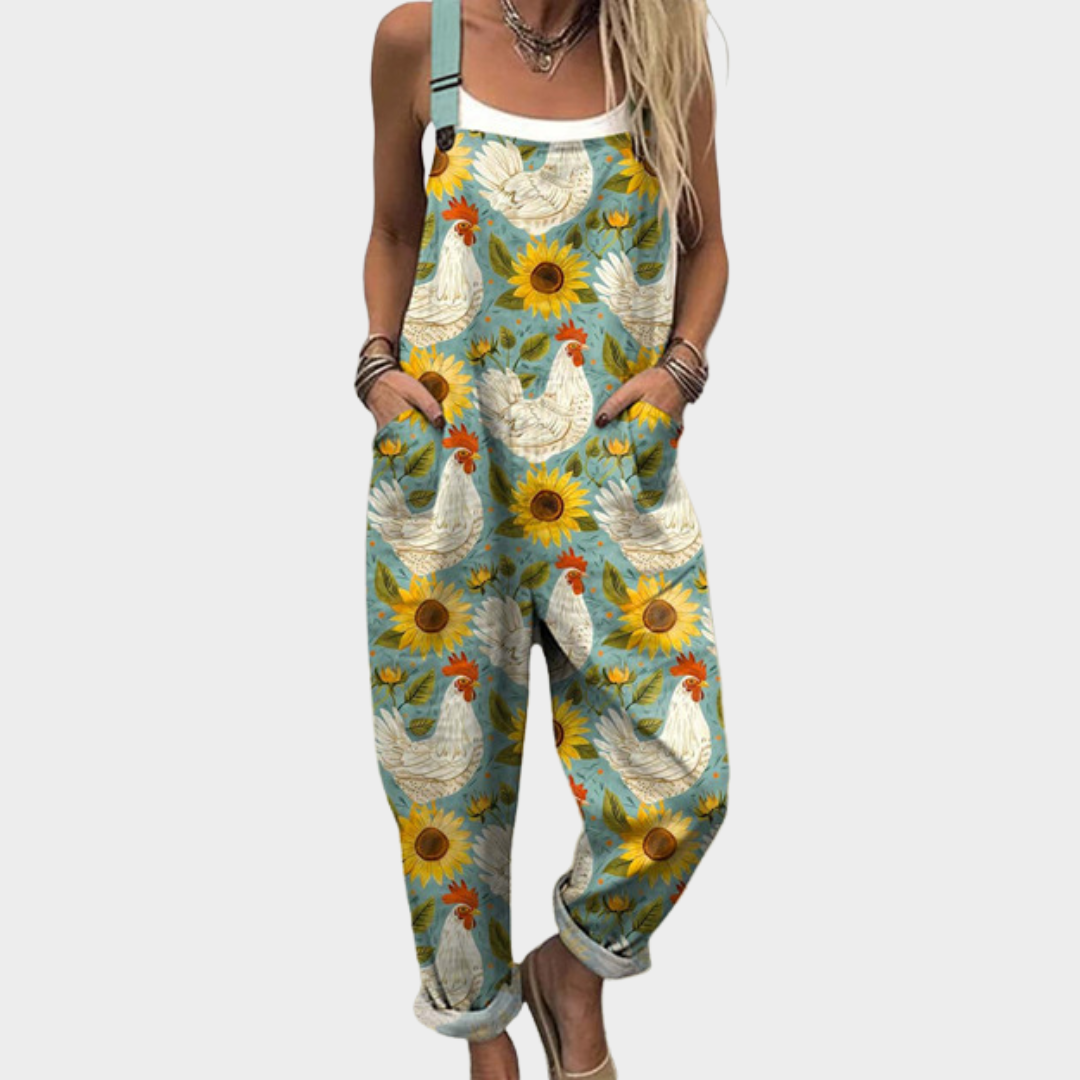 Rebecca | Peto con radiantes girasoles de campo
