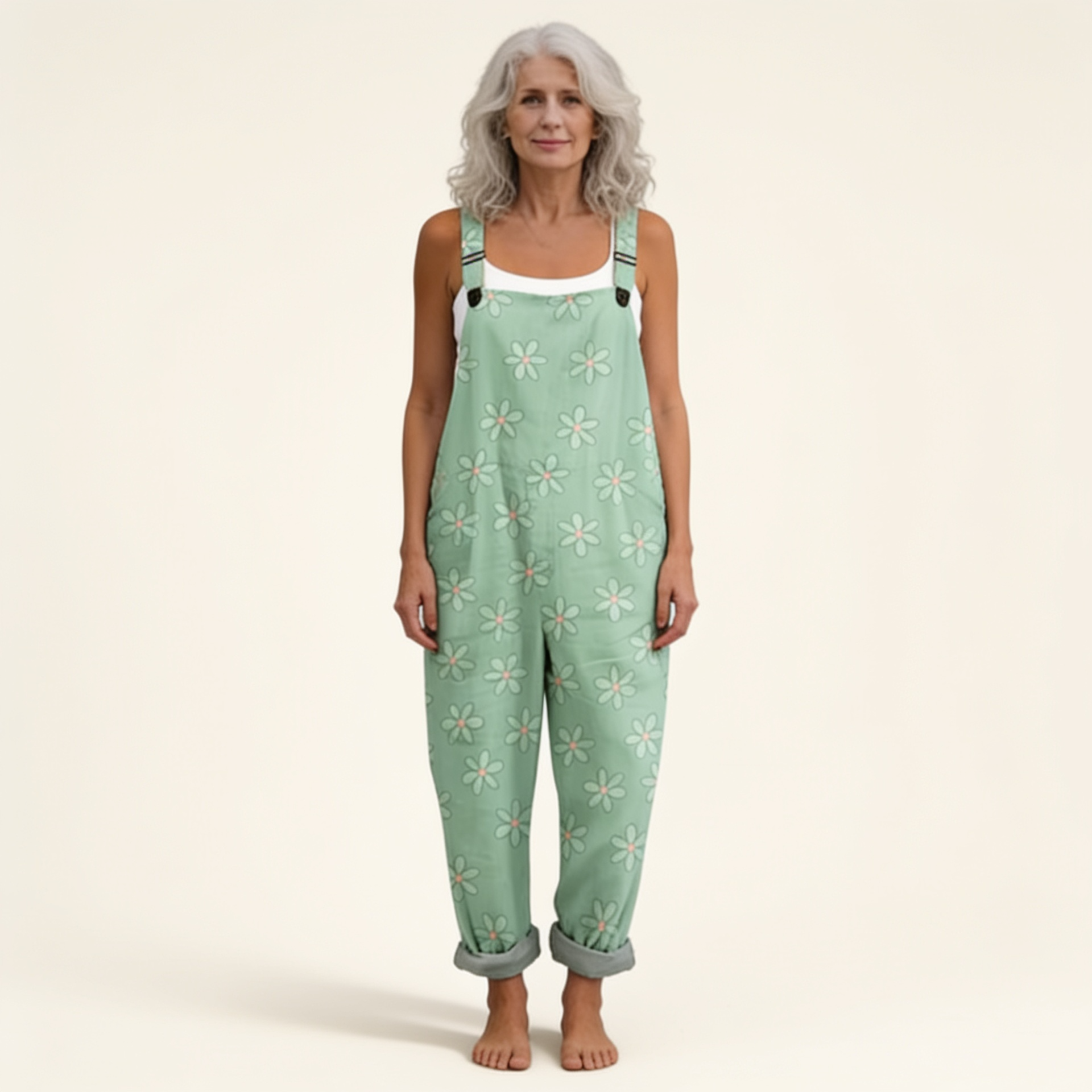 Sabrina | Peto con flores pastel bohemias radiantes