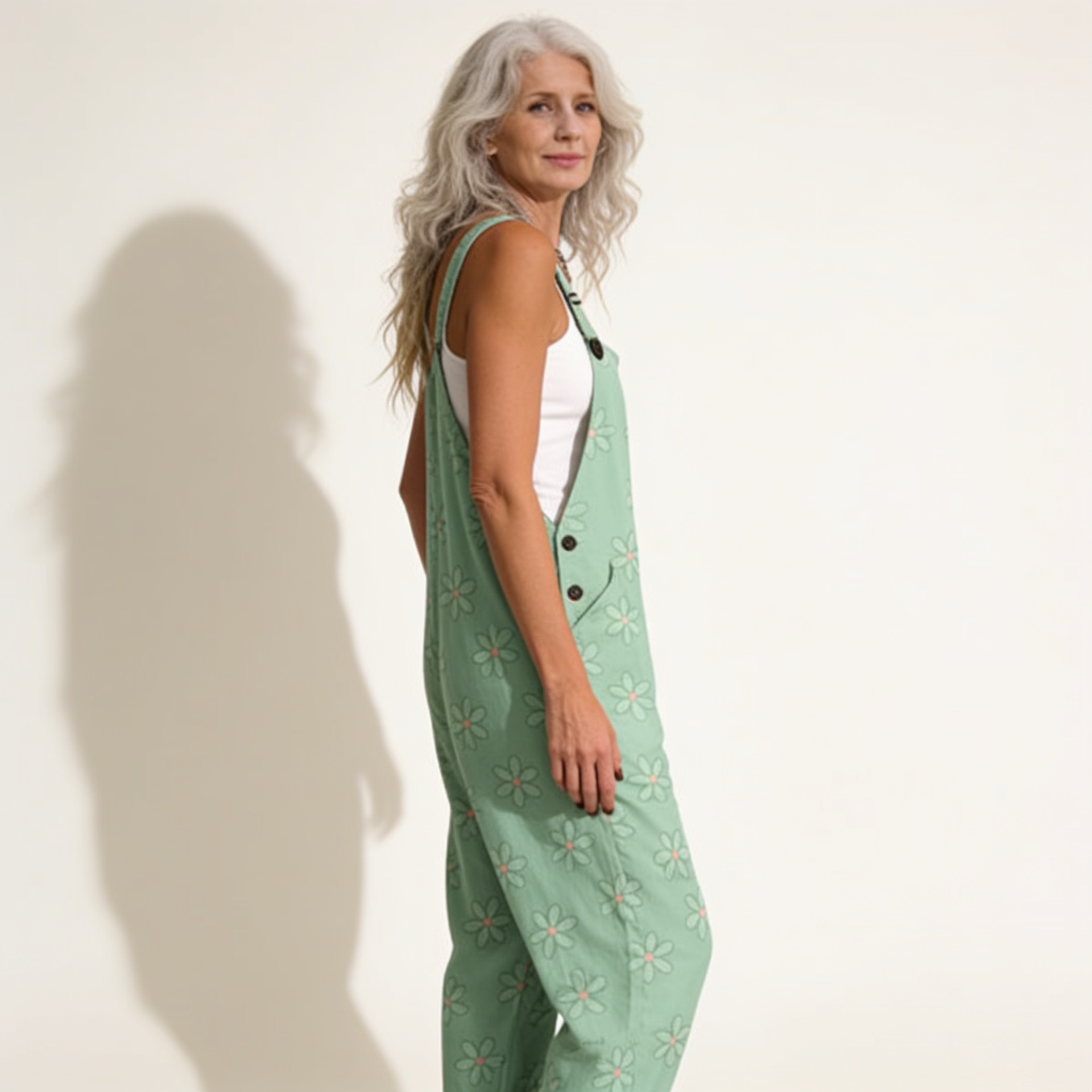 Sabrina | Peto con flores pastel bohemias radiantes