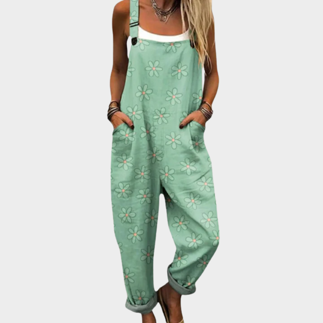 Sabrina | Peto con flores pastel bohemias radiantes