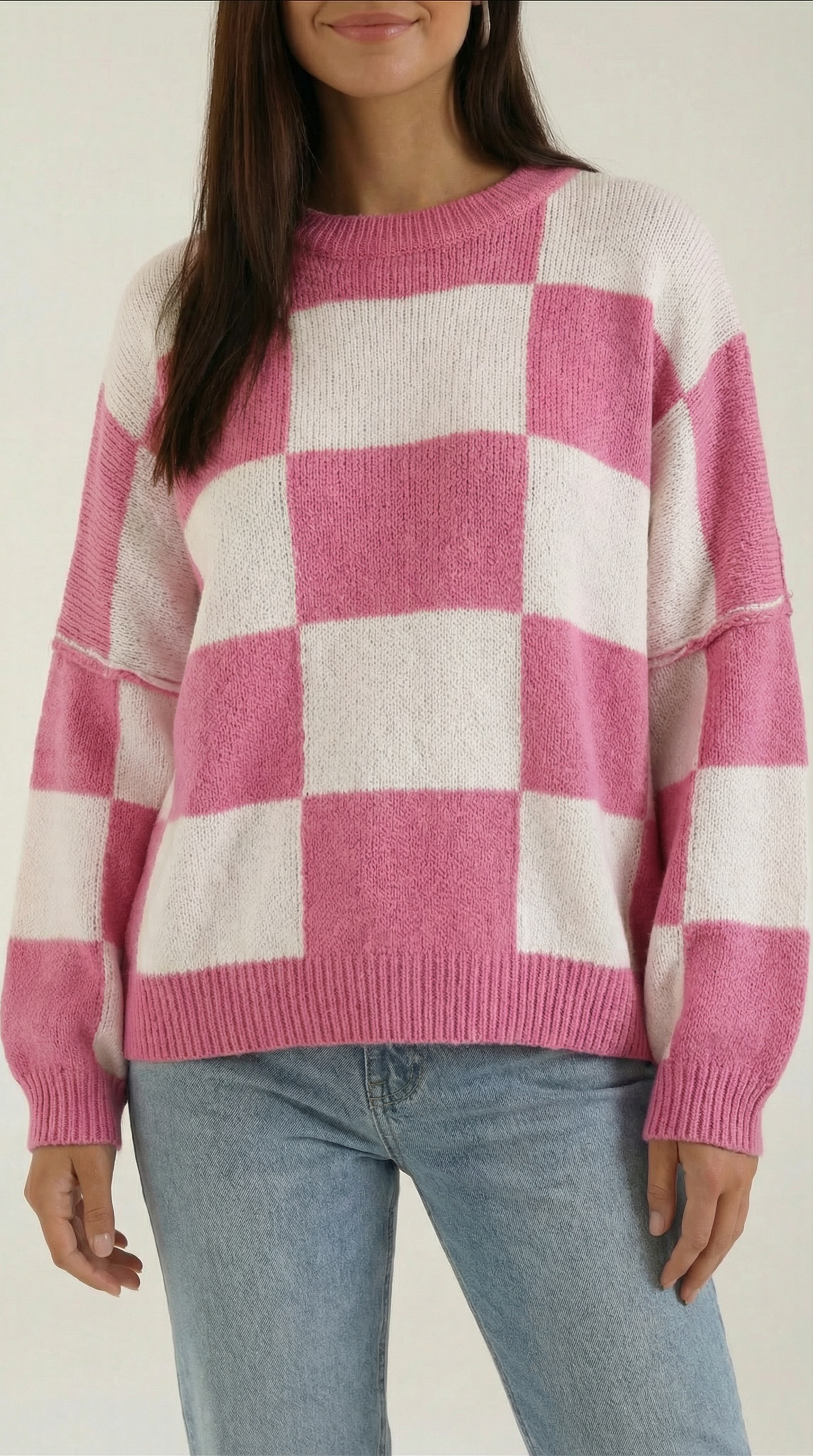Suéter Cuadros Estilo Atemporal