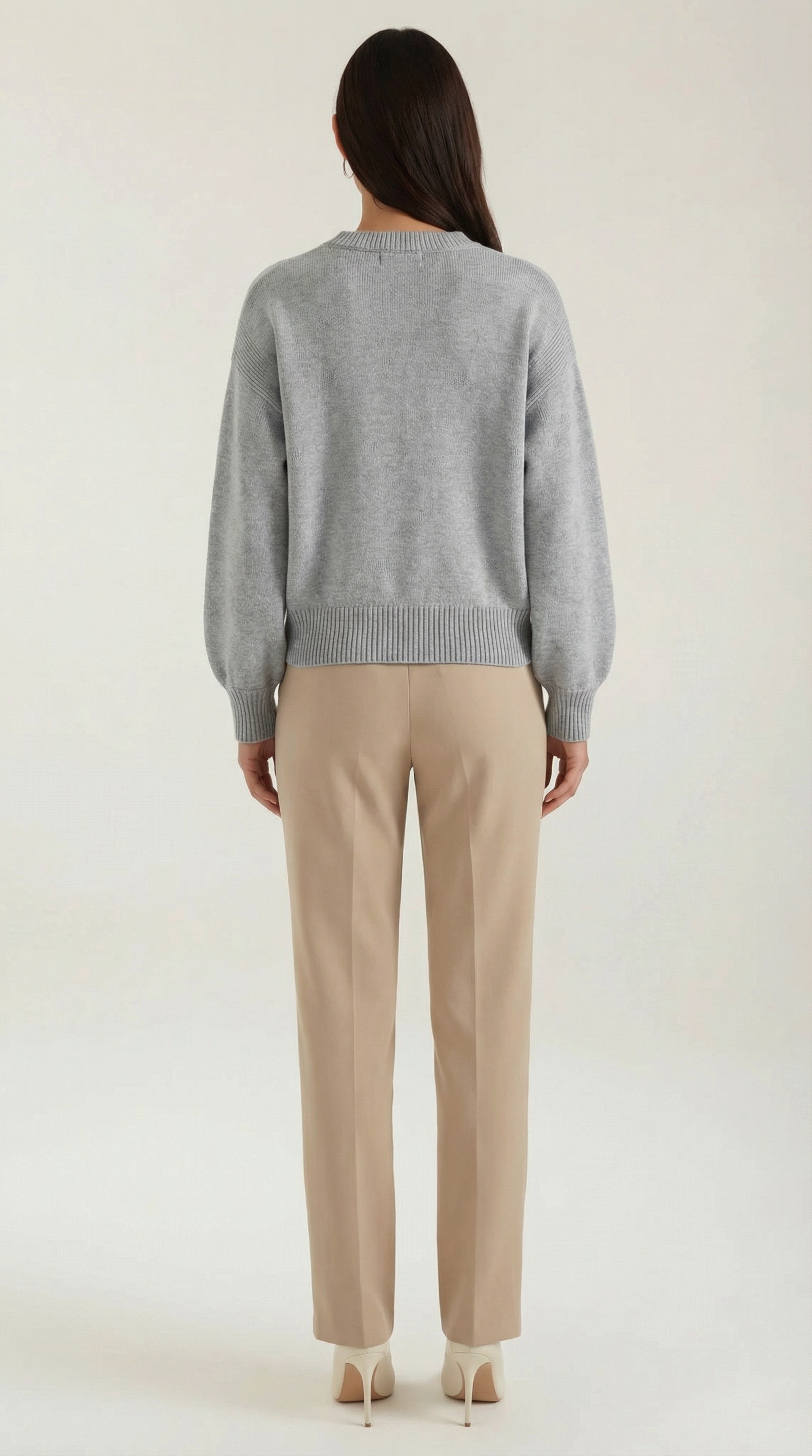 Suéter Floral de Estilo Delicado